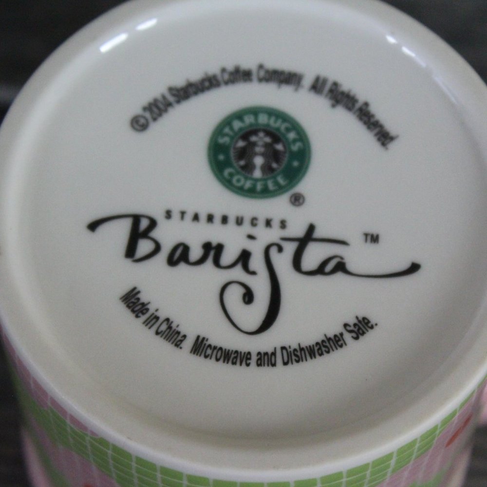 Starbucks Coffee Cup 2004 Barista and 1 Midcentry Vintage Mug-KL1A - Picture 5 of 8
